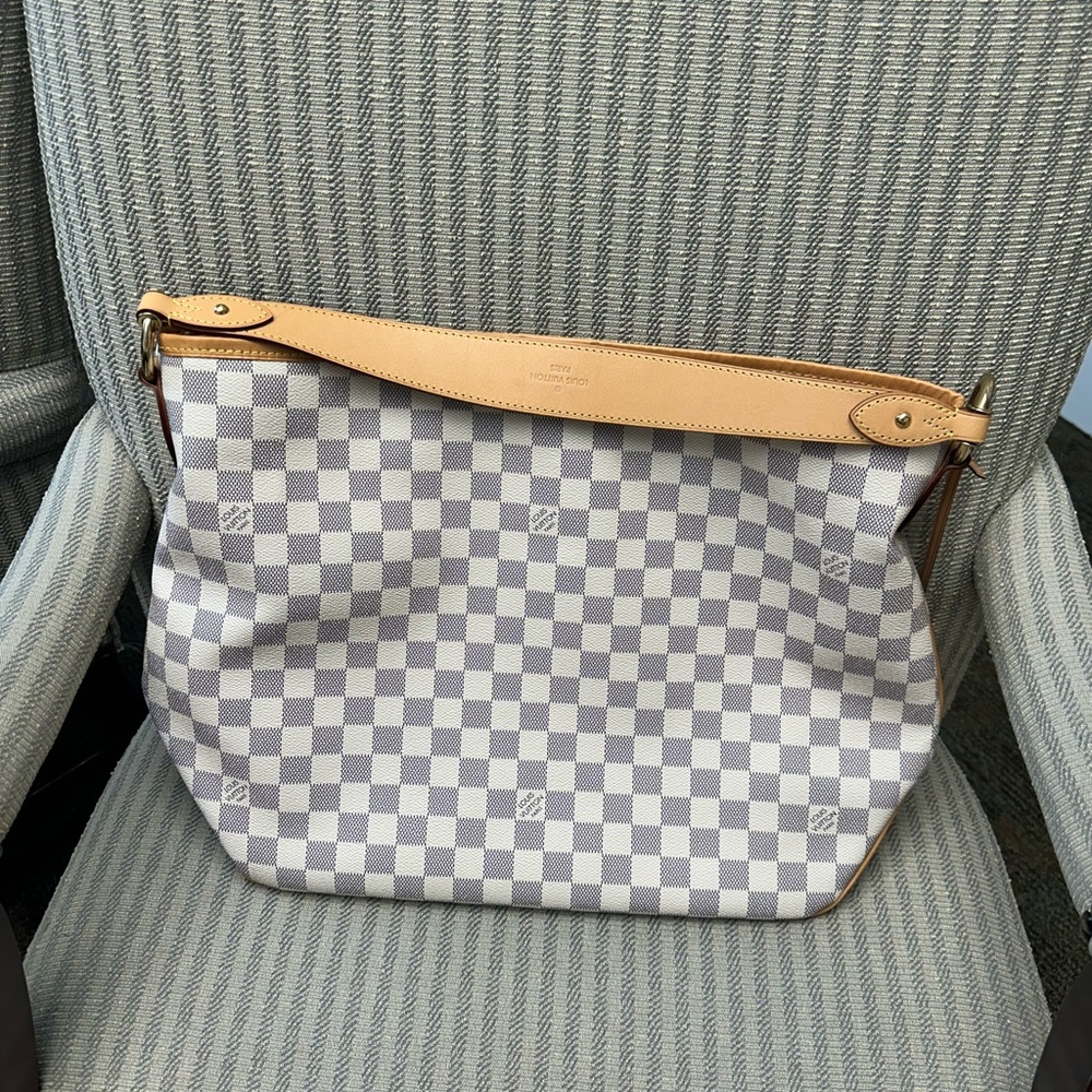 Delightful mm Damier Azur - Picture 2 of 13